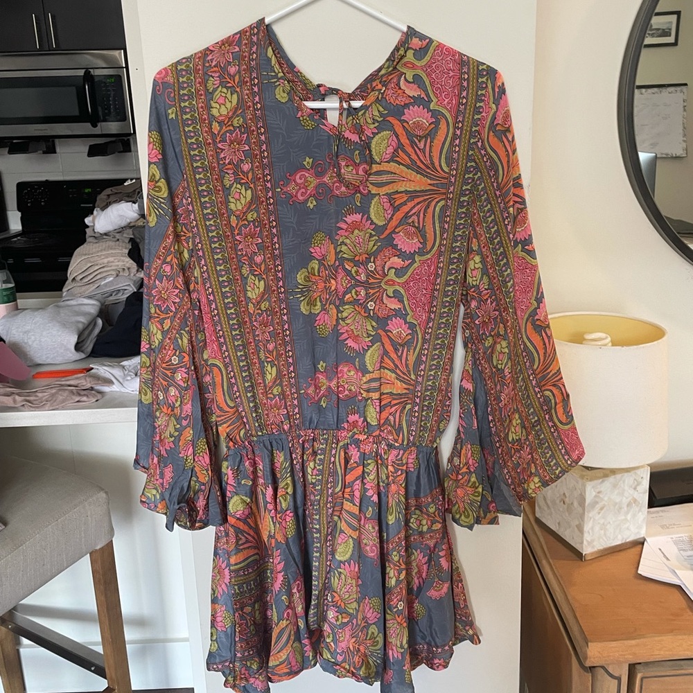 Open back dress